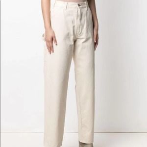 Maison Margiela High-Waisted Straight-Leg Cargo Jeans